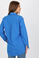 Koszula Damska Model TO-KS-7005.26P Dark Blue - Factory Price Factory Price Koszula Damska Model TO-KS-7005.26P Dark Blue - Factory Price Factory Price