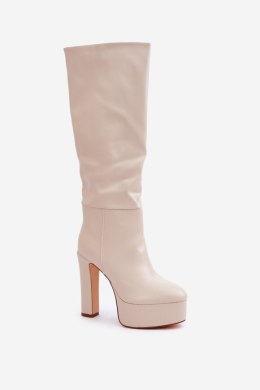 Kozaki Model Felilorn C-264 Light Beige - Step in style Step in style