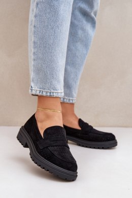 Mokasyny Model Inestelle C-378 Black - Step in style Step in style