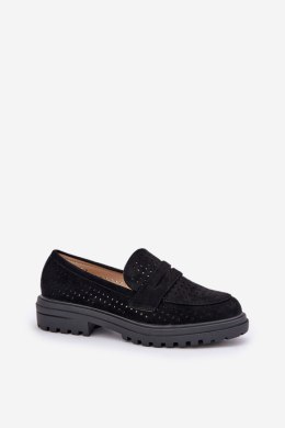 Mokasyny Model Inestelle C-378 Black - Step in style Step in style