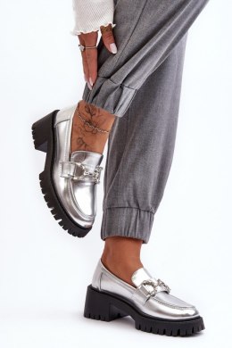 Półbuty Model Lemmitty 2646-5 Silver - Step in style Step in style