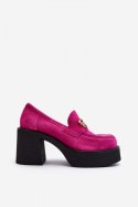 Półbuty Model Zazoo 20170 Fuksja Zamsz - Step in style Step in style Półbuty Model Zazoo 20170 Fuksja Zamsz - Step in style Step in style