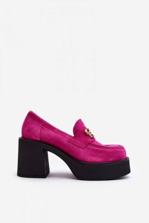 Półbuty Model Zazoo 20170 Fuksja Zamsz - Step in style Step in style Półbuty Model Zazoo 20170 Fuksja Zamsz - Step in style Step in style
