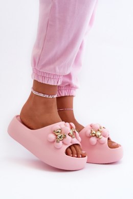 Sandał Klapki Model Bremavia BG181 Pink - Step in style Step in style