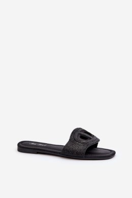 Sandał Klapki Model Dimrose LT06 Black - Step in style Step in style