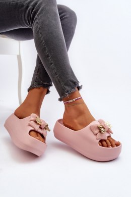 Sandał Klapki Model Salessa BG155 Pink - Step in style Step in style