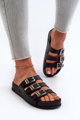 Sandał Klapki Model Zaxy NN2850099 Black - Step in style Step in style