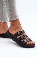 Sandał Klapki Model Zaxy NN2850099 Black - Step in style Step in style Sandał Klapki Model Zaxy NN2850099 Black - Step in style Step in style