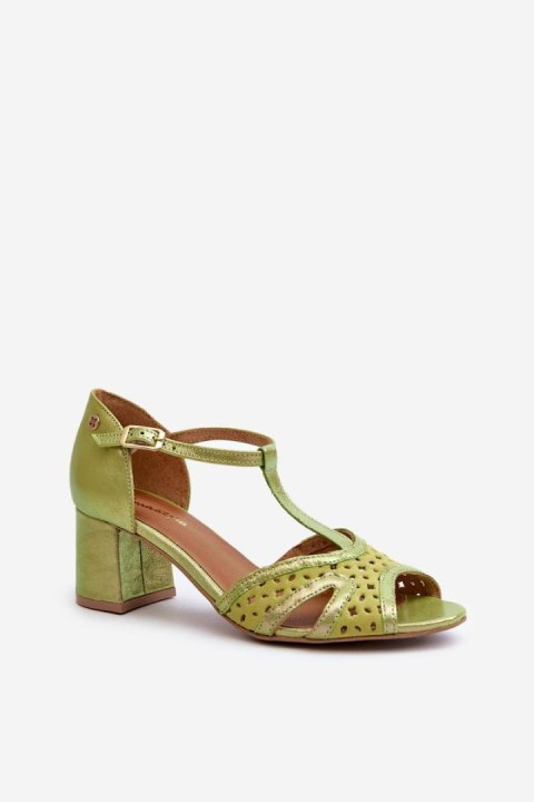 Sandały Model Maciejka 06551-09 Limonka - Step in style Step in style Sandały Model Maciejka 06551-09 Limonka - Step in style Step in style
