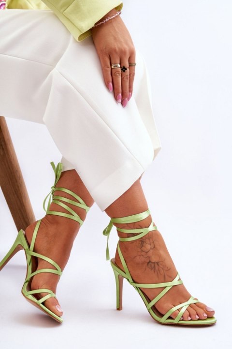 Sandały Model Meya H8-392 Green - Step in style Step in style Sandały Model Meya H8-392 Green - Step in style Step in style