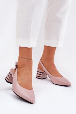 Sandały Model Vinceza 62217 Dirty Pink - Step in style Step in style