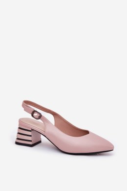 Sandały Model Vinceza 62217 Dirty Pink - Step in style Step in style