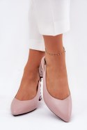 Sandały Model Vinceza 62217 Dirty Pink - Step in style Step in style Sandały Model Vinceza 62217 Dirty Pink - Step in style Step in style