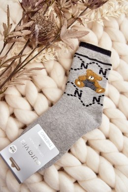 Skarpety Model SK.29378/NV529 Grey - Step in style Step in style