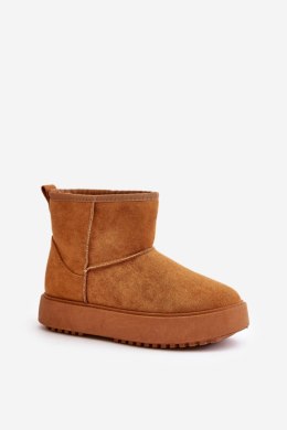 Śniegowce Model Atteria 24BT26-7408 Camel - Step in style Step in style