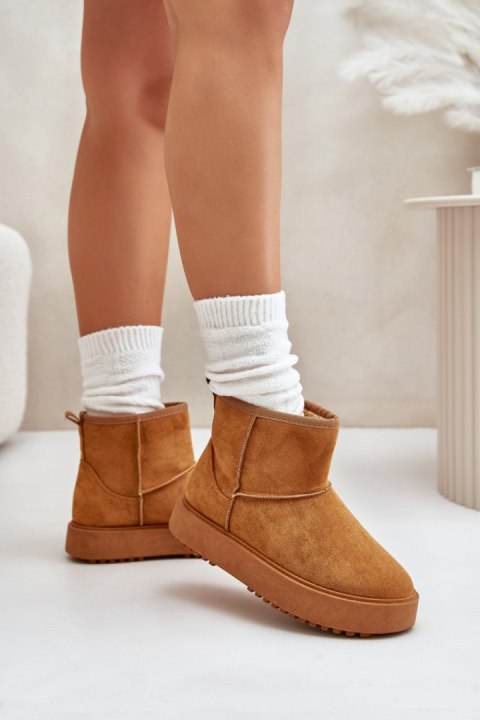 Śniegowce Model Atteria 24BT26-7408 Camel - Step in style Step in style Śniegowce Model Atteria 24BT26-7408 Camel - Step in style Step in style