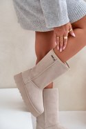Śniegowce Model Big Star OO274894 Light Beige - Step in style Step in style Śniegowce Model Big Star OO274894 Light Beige - Step in style Step in style