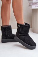 Śniegowce Model Big Star OO274898 Black - Step in style Step in style Śniegowce Model Big Star OO274898 Black - Step in style Step in style
