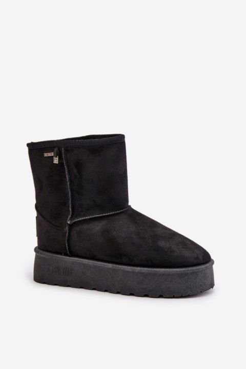 Śniegowce Model Big Star OO274898 Black - Step in style Step in style Śniegowce Model Big Star OO274898 Black - Step in style Step in style
