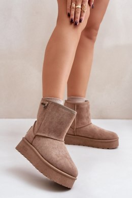 Śniegowce Model Big Star OO274A097 Beige - Step in style Step in style
