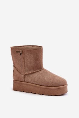 Śniegowce Model Big Star OO274A097 Beige - Step in style Step in style