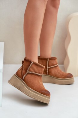 Śniegowce Model Maciejka 06769-29 Brown - Step in style Step in style