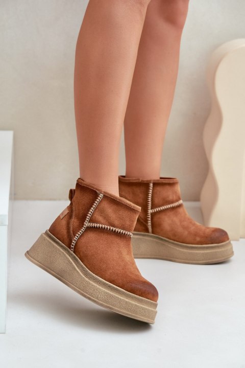 Śniegowce Model Maciejka 06769-29 Brown - Step in style Step in style Śniegowce Model Maciejka 06769-29 Brown - Step in style Step in style