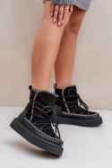 Śniegowce Model Naleris MD1094-1 Black - Step in style Step in style Śniegowce Model Naleris MD1094-1 Black - Step in style Step in style