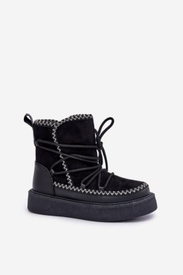 Śniegowce Model Naleris MD1094-1 Black - Step in style Step in style
