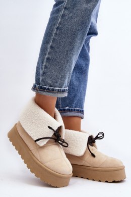 Śniegowce Model Olimuka VL212P Light Beige - Step in style Step in style
