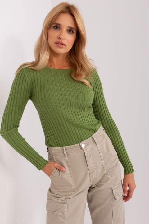 Sweter Damski Model PM-SW-PM1089.09P Khaki - Factory Price Factory Price Sweter Damski Model PM-SW-PM1089.09P Khaki - Factory Price Factory Price