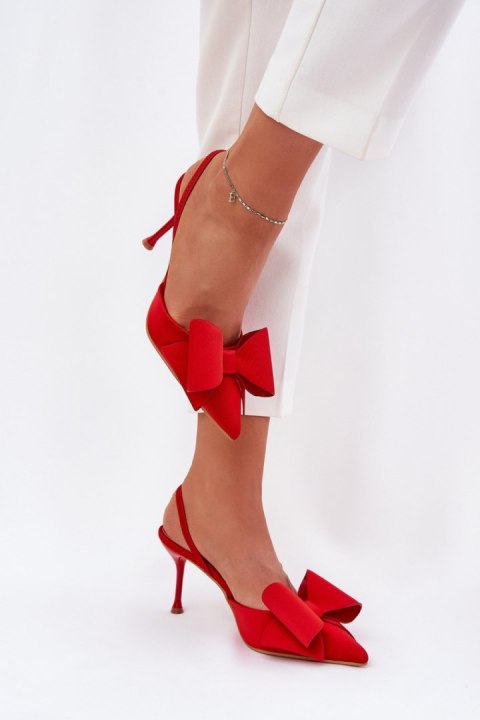 Szpilki Model Eklevia UC-158 Red - Step in style Step in style Szpilki Model Eklevia UC-158 Red - Step in style Step in style