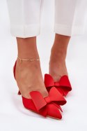 Szpilki Model Eklevia UC-158 Red - Step in style Step in style Szpilki Model Eklevia UC-158 Red - Step in style Step in style