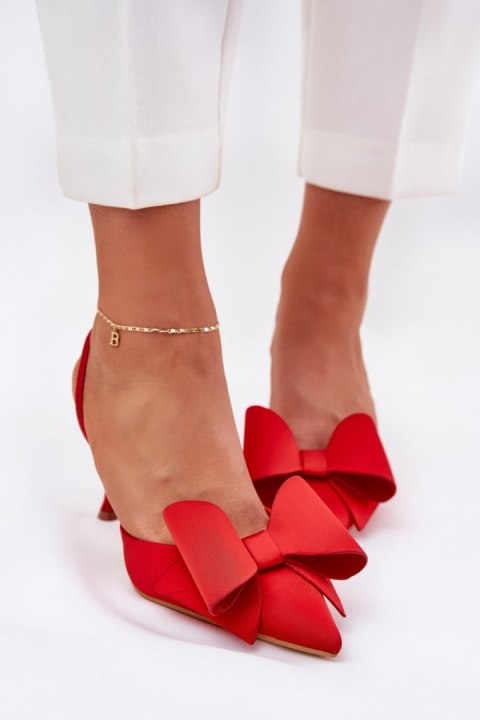 Szpilki Model Eklevia UC-158 Red - Step in style Step in style Szpilki Model Eklevia UC-158 Red - Step in style Step in style