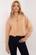 Bluza Damska Model CLM-BL-1272.68 Camel - Factory Price Factory Price Bluza Damska Model CLM-BL-1272.68 Camel - Factory Price Factory Price