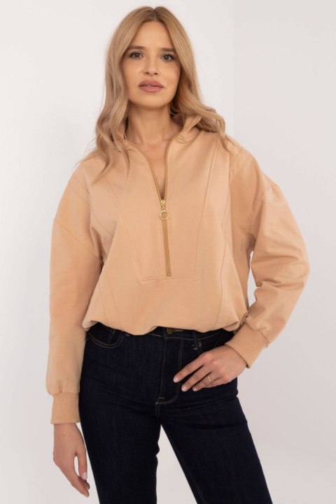 Bluza Damska Model CLM-BL-1272.68 Camel - Factory Price Factory Price Bluza Damska Model CLM-BL-1272.68 Camel - Factory Price Factory Price