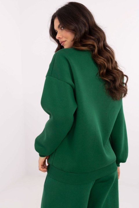 Bluza Damska Model EM-BL-617-15.51P Dark Green - Factory Price Factory Price Bluza Damska Model EM-BL-617-15.51P Dark Green - Factory Price Factory Price