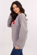 Bluza Damska Model EM-BL-617-15.51P Grey - Factory Price Factory Price Bluza Damska Model EM-BL-617-15.51P Grey - Factory Price Factory Price