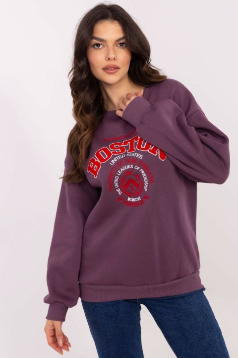 Bluza Damska Model EM-BL-617-15.55P Dark Violet - Factory Price Factory Price Bluza Damska Model EM-BL-617-15.55P Dark Violet - Factory Price Factory Price