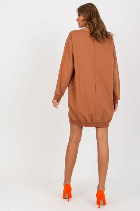 Bluza Damska Model VI-BL-3212.15X Brown - Factory Price Factory Price Bluza Damska Model VI-BL-3212.15X Brown - Factory Price Factory Price
