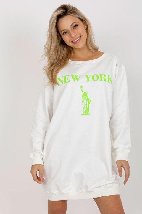 Bluza Damska Model VI-BL-3212.15X White/Green - Factory Price Factory Price Bluza Damska Model VI-BL-3212.15X White/Green - Factory Price Factory Price