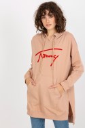 Bluza Damska Model VI-BL-335.25X Dark Beige - Factory Price Factory Price Bluza Damska Model VI-BL-335.25X Dark Beige - Factory Price Factory Price