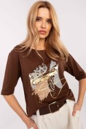 Bluzka Model CLM-BZ-0119.36 Brown - Factory Price Factory Price Bluzka Model CLM-BZ-0119.36 Brown - Factory Price Factory Price