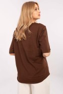 Bluzka Model CLM-BZ-0119.36 Brown - Factory Price Factory Price Bluzka Model CLM-BZ-0119.36 Brown - Factory Price Factory Price