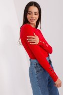 Sweter Damski Model PM-SW-PM685.39P Red - Factory Price Factory Price Sweter Damski Model PM-SW-PM685.39P Red - Factory Price Factory Price