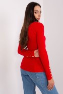 Sweter Damski Model PM-SW-PM685.39P Red - Factory Price Factory Price Sweter Damski Model PM-SW-PM685.39P Red - Factory Price Factory Price