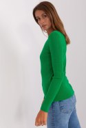 Sweter Damski Model PM-SW-Y-0078.87 Green - Factory Price Factory Price Sweter Damski Model PM-SW-Y-0078.87 Green - Factory Price Factory Price