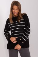 Sweter Damski Model TO-SW-010.11X Black - Factory Price Factory Price Sweter Damski Model TO-SW-010.11X Black - Factory Price Factory Price