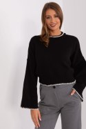 Sweter Damski Model TO-SW-035.09 Black - Factory Price Factory Price Sweter Damski Model TO-SW-035.09 Black - Factory Price Factory Price