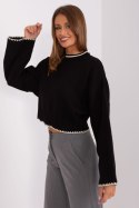 Sweter Damski Model TO-SW-035.09 Black - Factory Price Factory Price Sweter Damski Model TO-SW-035.09 Black - Factory Price Factory Price
